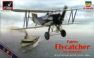 Armory Models 1/48 FAIREY FLYCATCHER Late Production With Jaguar IV Engine • $49.99