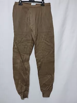 Military Cold Weather Polypropylene Drawers Long Johns Brown Xl Joggers Sweats • $24.99