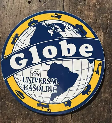 Globe Vintage Porcelain  Gas And Oil Sign • $15