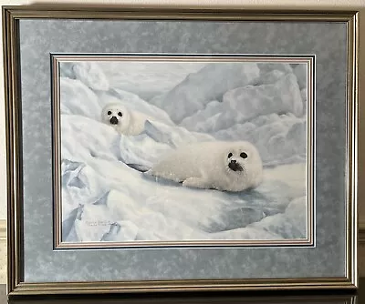Charles Frace PEACE ON ICE Signed Numbered Print COA Framed And Matted-Pristine • $65