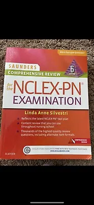 $50 • Buy Saunders Comprehensive Review For The Nclex-Pn Examination By Linda Silvestri