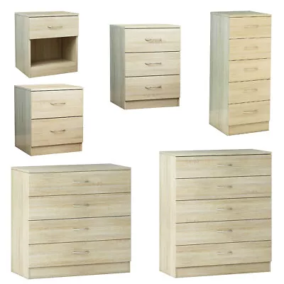 Modern Chest Of Drawers Bedside Cabinet Nightstand 1 2 3 4 5 Drawer Bedroom • £107.95