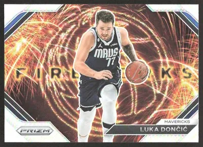 2023-24 Panini Prizm Fireworks Silver Luka Doncic #7 Dallas Mavericks • $5.98