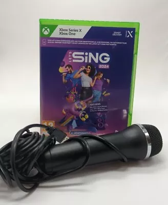 Let's Sing 2024 + Microphone Xbox Series X / One  • £35