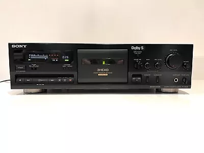 £295 • Buy SONY TC-K611S. 3 Head Cassette Deck - Dolby S - Pro Refurb And Service. G Cond.