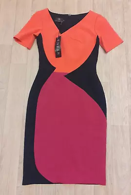 Hybrid Size 12  Colour Block Sheath Dress • £15.45