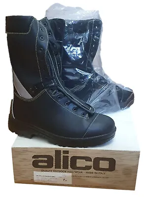 £99 • Buy Alico 1200 Class 2 Chainsaw Protection Boots Leather Waterproof Comfy - EN345-1