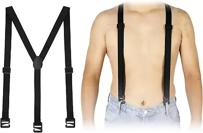 Y Back Hidden Suspenders For Men Invisible Under The Shirt Suspenders Airport Fr • $16.99