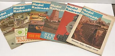 Model Railroader Magazine 1967 Lot Of 6 Issues Locomotive Pre Owned • $15.99