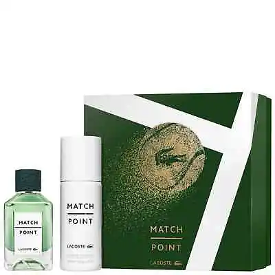 Lacoste Match Point Gift Set 100ml EDT + 150ml Deodorant Spray • £85.79