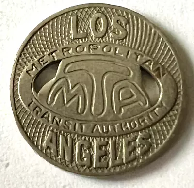 Los Angeles Metropolitan Transit Authority Token MTA Good For 1 / Vintage / A408 • $2.50