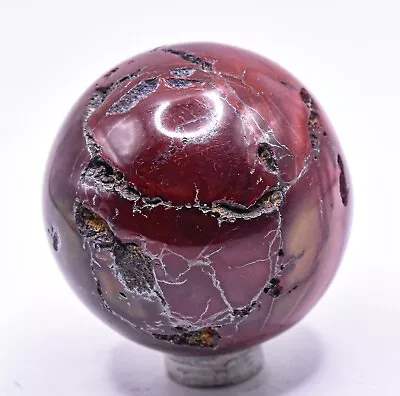 47mm Purple Red Mookaite Jasper Sphere Polished Natural Mineral Ball - Australia • $26.36