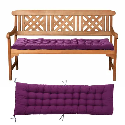 Sun Lounger Chair Cushion Purple Chaise Mattress Loveseat Bench Tatami Seat Pad • £13.95