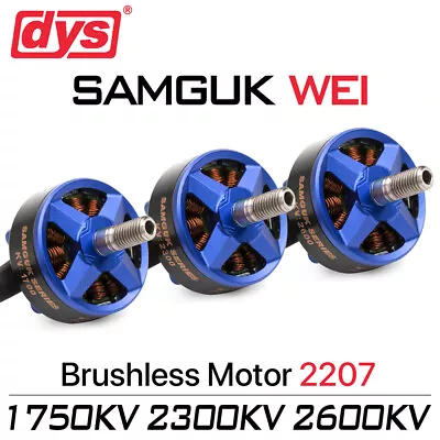 DYS 2207 RC Brushless Motor 1750KV 2300KV 2600KV 3-6S For UAV Crossing Machine • $13.31