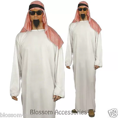 £21.25 • Buy CL354 Mens Arab Shiek Aladdin Desert Sultan Arabian Night Fancy Dress Up Costume