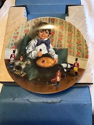 Nursery Rhyme Collector Plates “little Jack Horner” • $15.75