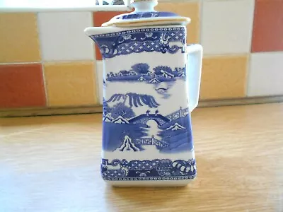 Ringtons Willow Pattern Lidded Water Jug 1997 By Wade • £8.99