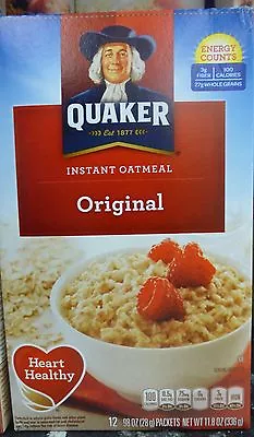 Mix N Match QUAKER INSTANT OATMEAL Hot Breakfast Cereal  FAST SHIP • $15.99