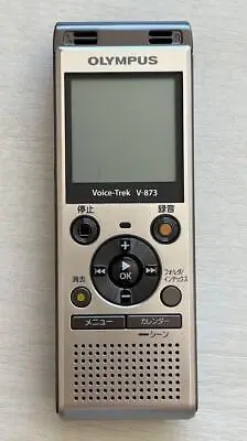 OLYMPUS Voice Trek V-873 IC Recorder Champagne Gold 8GB MP3 USB Tested Working • $159.12