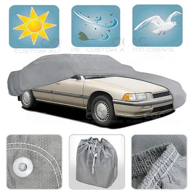 Small Car Cover MAX Auto Protection Sun Dust Proof Outdoor Indoor Breathable • $39.99