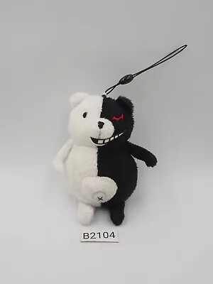 Super Danganronpa B2104 Monokuma NO TUSHTAG Strap Mascot 3.5  Plush Toy Japan • $10.19