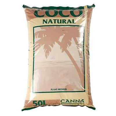£17.90 • Buy Canna Coco Natural 50L Litre Coir Growing Medium Bag Hydroponics