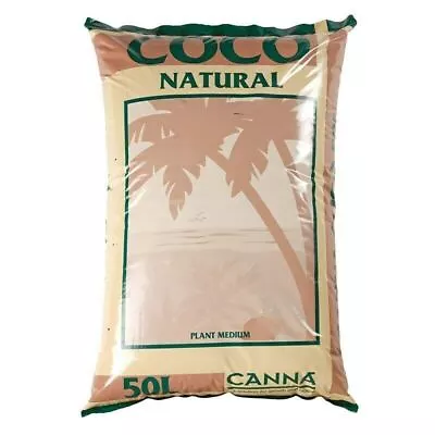 £17.90 • Buy Canna Coco Natural 50L Litre Coir Growing Medium Bag Hydroponics