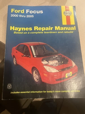 $10 • Buy Repair Manual Haynes 36034 Fits 2000 Through 2011 Ford Focus ISBN 9781620920008