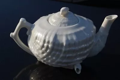 £6.50 • Buy Vintage Belleek Style Pottery Teapot As Found.