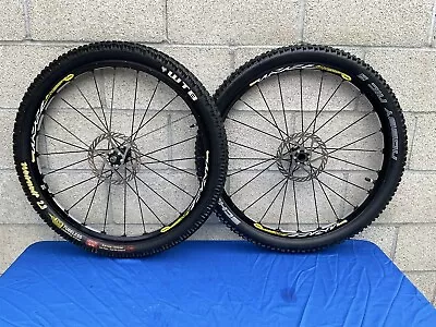 Mavic Crosstrail Lefty Wheel Set 26” In Very Nice Condition Shimano SRAM • $335