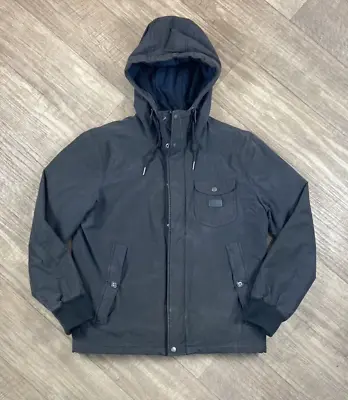 Lee Hd Lee Merc Hooded Coat Mens Size L • £29.99