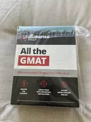 Manhattan Prep GMAT Strategy Guides: All The GMAT: Content Review Set Of 3 • $130