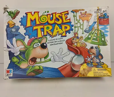 Hasbro Milton Bradley Mouse Trap Board Game Complete English & Spanish 2005 • $27.99