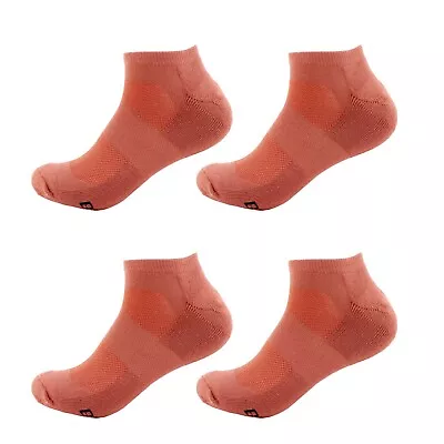Men's Rayon From Bamboo Fiber - 4 Pack - Superior Wicking Athletic Ankle Socks • $18.88