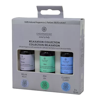 3Pcs Candle Oil Relaxation Collection Aromatherapy Diffuser Home Fragrance 10ml • £8.95