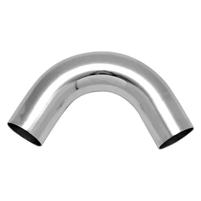 Aluminum Polished 120 Mandrel Bend Pipe Degree Mandrel Bend Pipe 3  Inlet 3  • $48.99