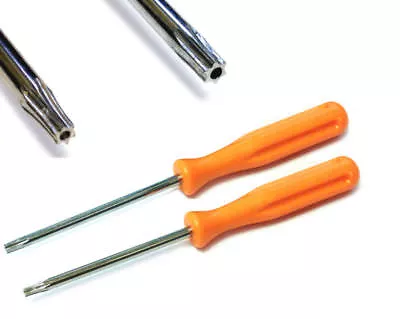 T8 T10 SECURITY SCREWDRIVER TOOL For XBOX 360 CONTROLLER PS3 CONSOLE REPAIR FIX • £2.94