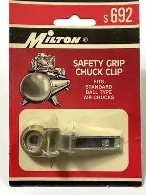 Milton S-692 Safety Grip Clip Air Chuck • $9.99