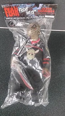 Friday 13th Mezco Toyz Cinema Of Fear Plush Jason Voorhees Hockey 2008 Con Exc • $390.79