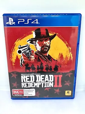 Red Dead Redemption 2 (Sony PlayStation 4 2018) PS4 - VGC • $22.99
