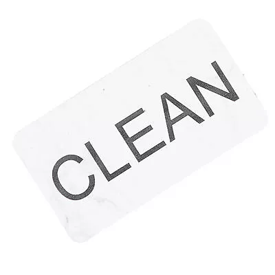 Waterproof Dishwasher Magnet Double Side Clean Dirty Word Magnet Fridge Magnet • $11.20