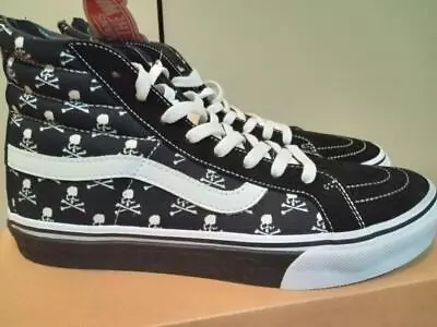 Deadstock Vans V38 Og Mastermind Sk8-Hi Og Black White Sneaker With Box Men Us9 • $337.02