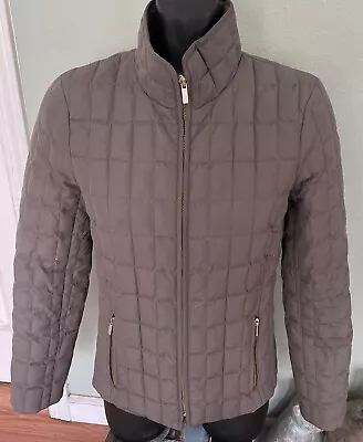 Women’s J. CREW Green Down Puffer Coat Full Zip Size XS • $37.99