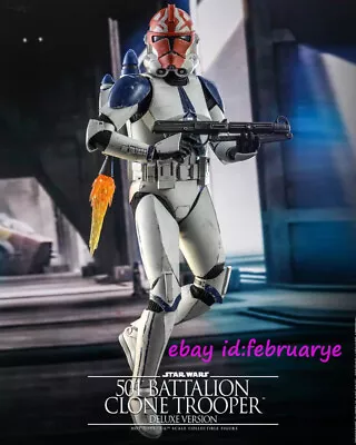 Hot Toys 1/6 Tms023 Star Wars: 501st Battalion Clone Trooper(Deluxe Version) New • $699.71