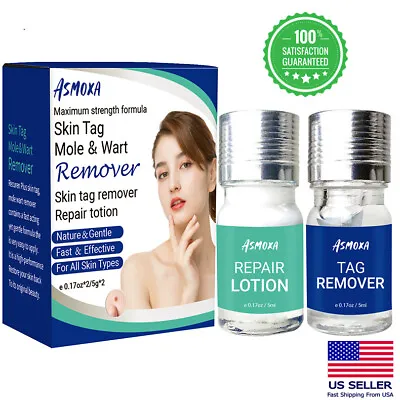 Skin Tag Remover And Repair Lotion Mole Corrector Wart Skin Tags Removal Gel Set • $8.99