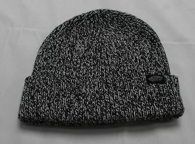 VANS Off The Wall Adult Knit Cuffed Beanie Hat SV3 Black Heather One Size • $14.24