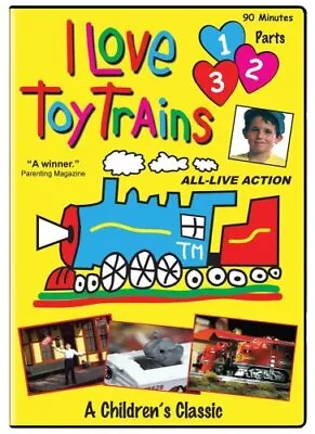 I Love Toy Trains Parts 1-3 - DVD - Multiple Formats Box Set Color Dolby Full • $37.95