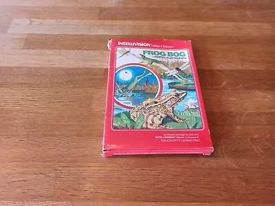 Intellivision Video Game - Frog Bog (boxed But No Book Or Overlays) • £6.99