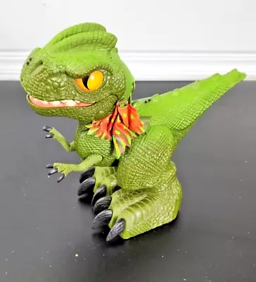 Screature DINOSAUR TOY MATTEL 2008 INTERACTIVE SNAPS SPITS GROWLS LAUGHS Works! • $25