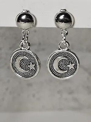 Moon Coin Earrings • £4